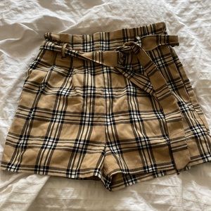 Burberry style shorts